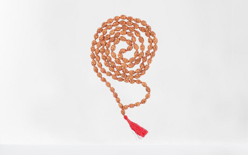 3 Mukhi Japa Rudraksha Mala