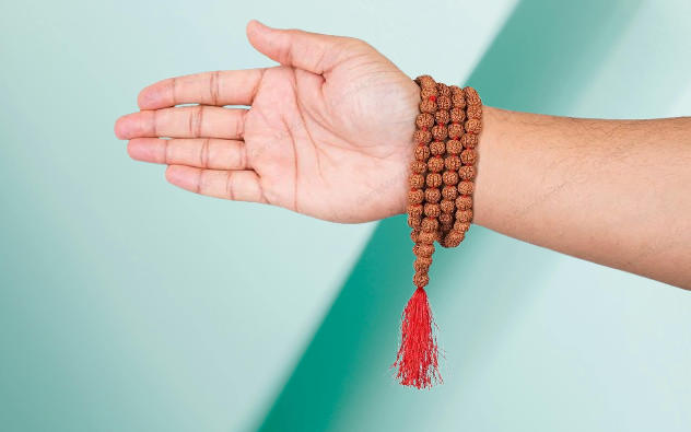 6 Mukhi Japa Rudraksha Mala