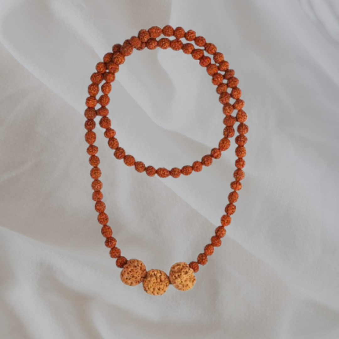 Vidya Vriddhi Mala - 4 Mukhi and 5 Mukhi Rudraksha