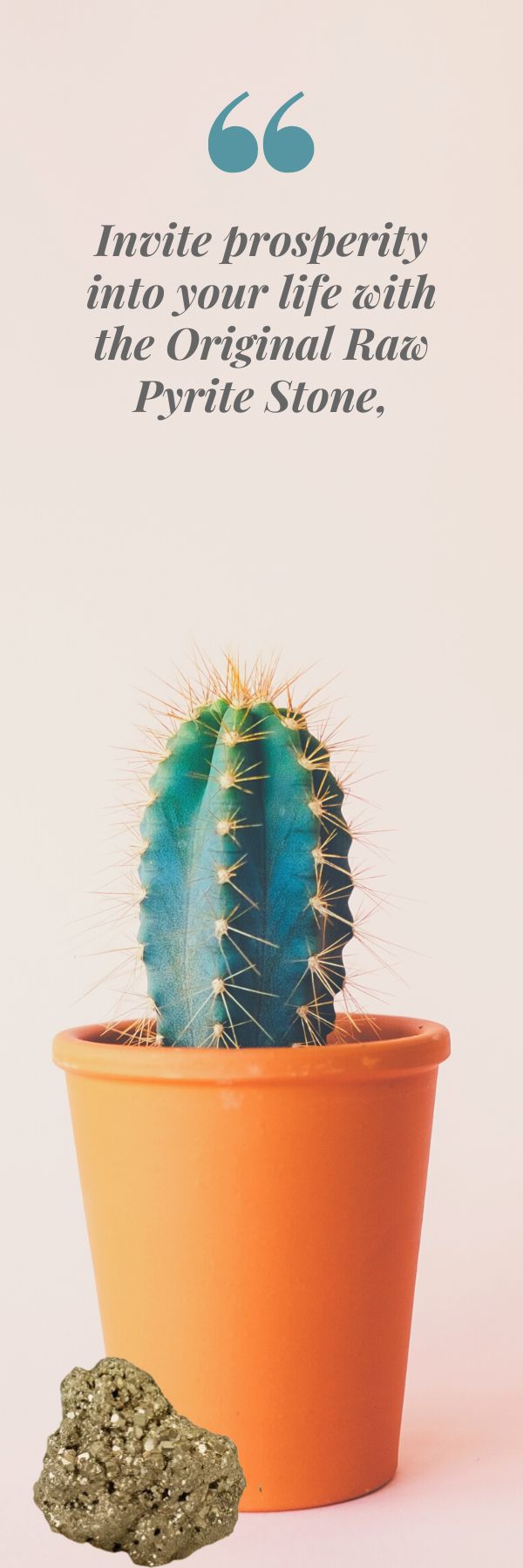 Raw Pyrite Stone – The Stone of Wealth & Protection