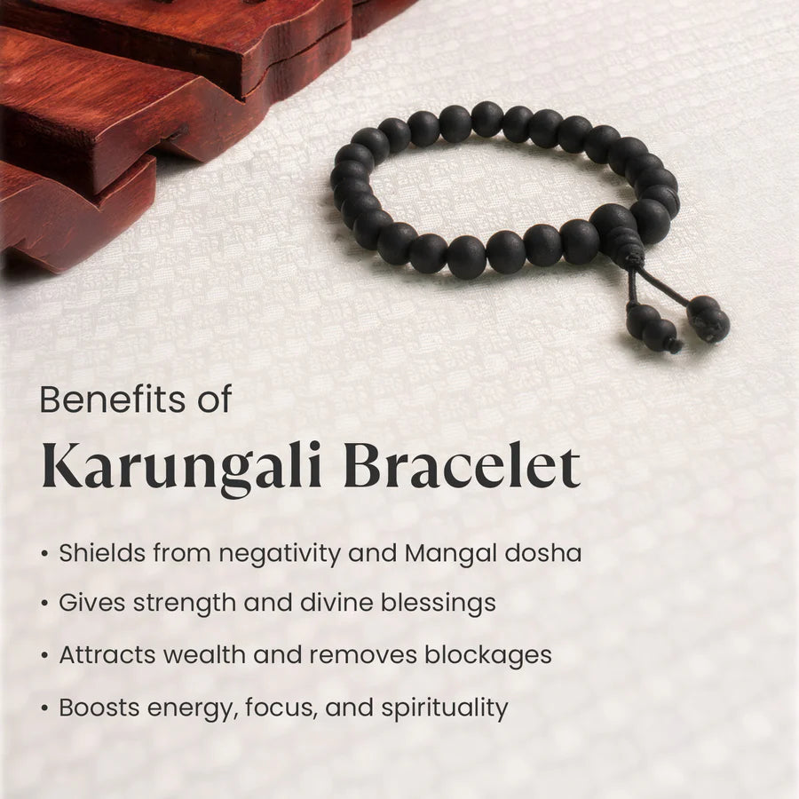 Karungali Malai Bracelet 8mm